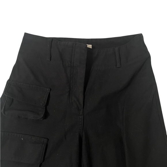 Aritzia Wilfred Free Picture Cargo Pants Black Noir Size 4 Women’s baggy look - Picture 8 of 9